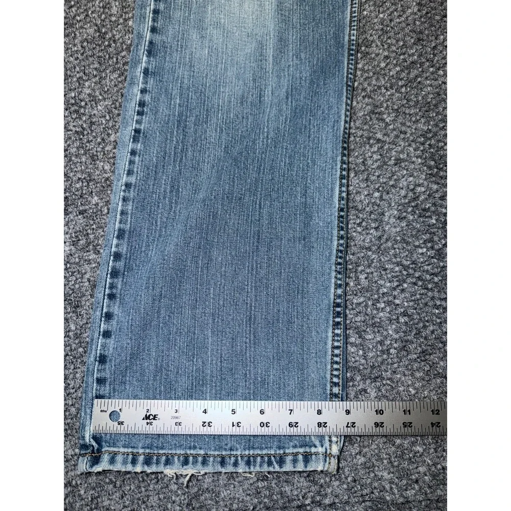 Levi's 559‎ Relaxed Straight Fit Jeans Light Wash Blue Denim Y2K (2005) W34 L34